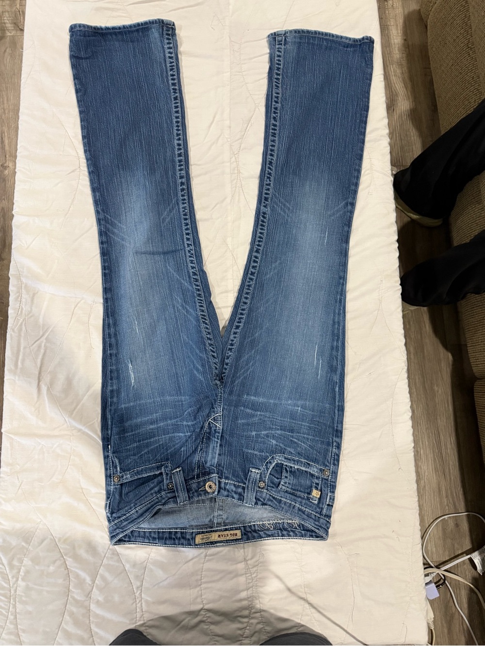 Big Star Women's Medium Blue Flared Jeans